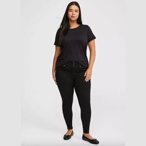 Black High Rise Super Skinny Jeans | Torrid Premium Size 14R